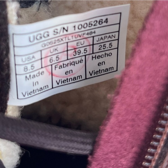 🆕 UGG Kesey Women's Brown Lace Up Ankle Booties Size 8.5 Waterproof Winter - Picture 5 of 9